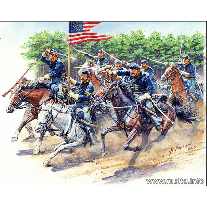CM3550 1대35 제 8 펜실베니타 기병대 89연대-펜실베니아 의용군, 첸스러빌 전투, 1863년 5월 2일