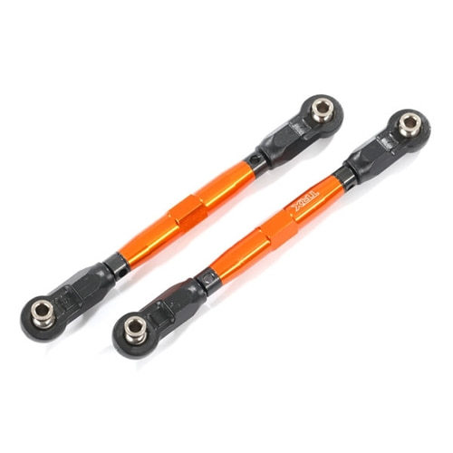 AX8948A Toe links, front (TUBES orange-anodized, 7075-T6 aluminum, stronger than titanium) (88mm) (2)/ rod ends, rear (4)/ rod ends, front (4)/ aluminum wrench (1)