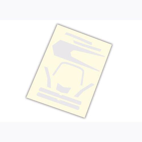 AX7984 Decals, high visibility, white