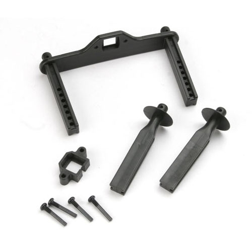AX4914R Body mount posts front (2)/ body mount rear/ body mount screw pins (4)