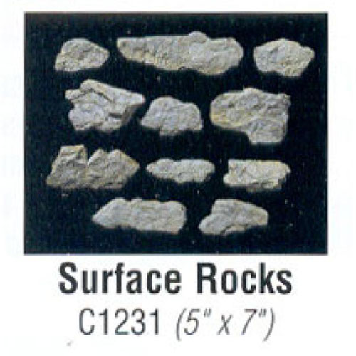 JWC1231 돌모양 몰드 Surface Rocks