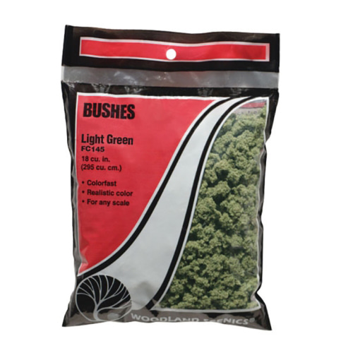 JWFC145 Bushes - Light Green (18 cu. in. bag) 덤불재료 라이트그린