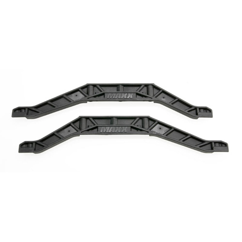 AX3921 Chassis braces lower (black) (2)