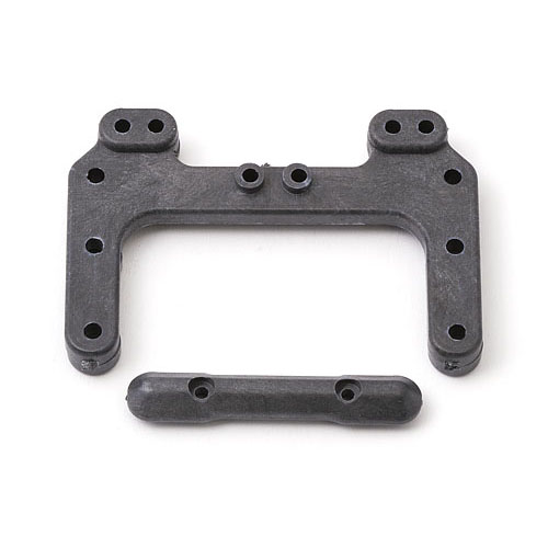 AA9565 B4 FT Rear Chassis Brace Front Hinge Pin Brace carbon