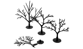 JWTR1121 나무만들기세트: 활엽수 제작용 - 5cm~7.5cm / 57개입 (Armatures Deciduous - 2&quot; to 3&quot;)