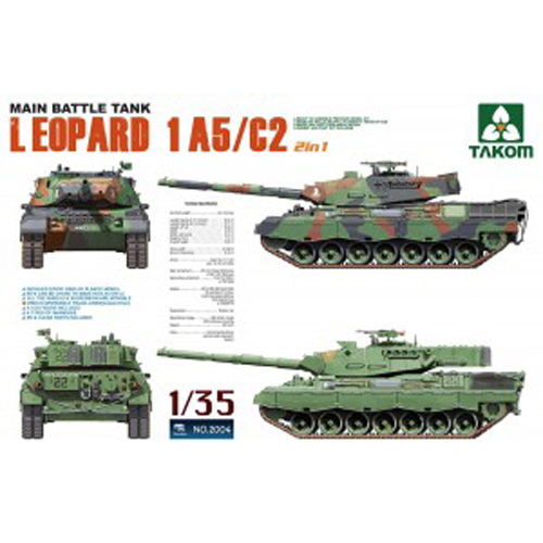 BT2004 1/35 Main Battle Tank Leopard 1 A5/C2