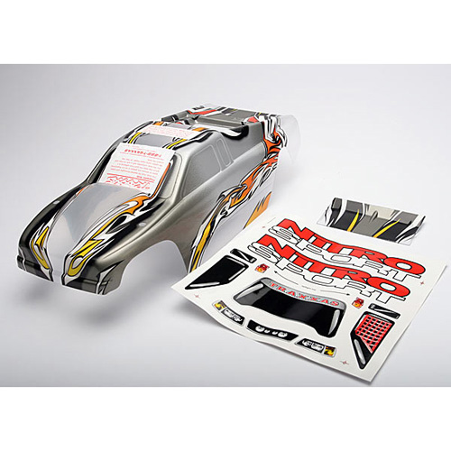 AX4512 Body Nitro Sport ProGraphix (replacement for the painted body)