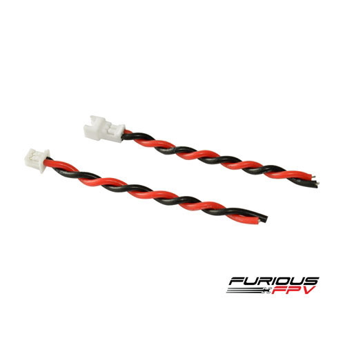 [가격 다운]DFU0142 FuriousFPV Connecter Plug With wires Cable Acrowhoop Micro Jst 1,25-2 Pin (male&amp;female) Hight Silicon