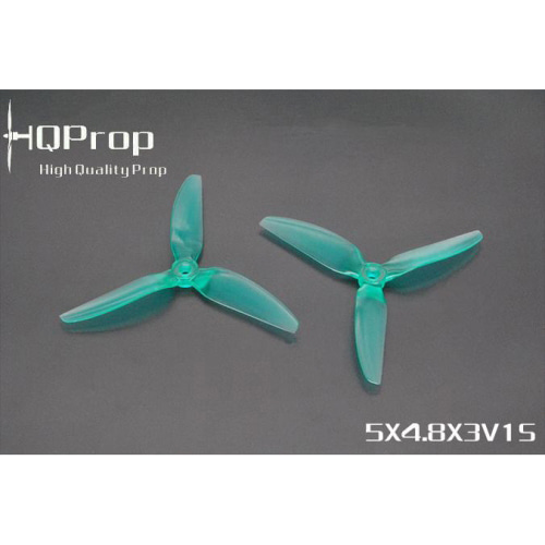 DP9425 HQ Durable Prop 5X4.8X3V1S Light Turquoise (2CW+2CCW)-Poly Carbonate