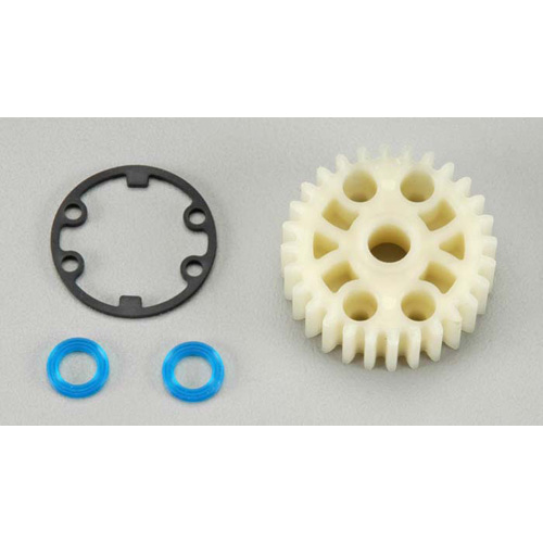 AX5414X Gear center differential (Revo)/ X-ring seals (2)/ gasket (1) (Replacement gear for 5414)