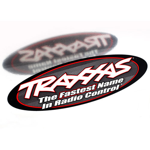 AX6152 TRAXXAS 9&quot; OVAL DECAL 2 SIDED