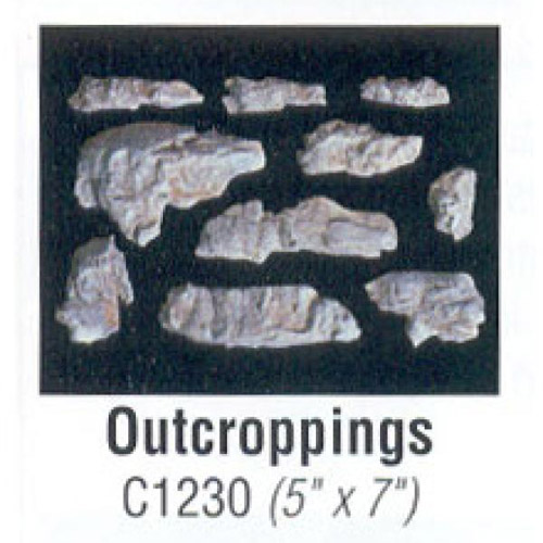 JWC1230 돌모양 몰드 Outcroppings Rock Mold
