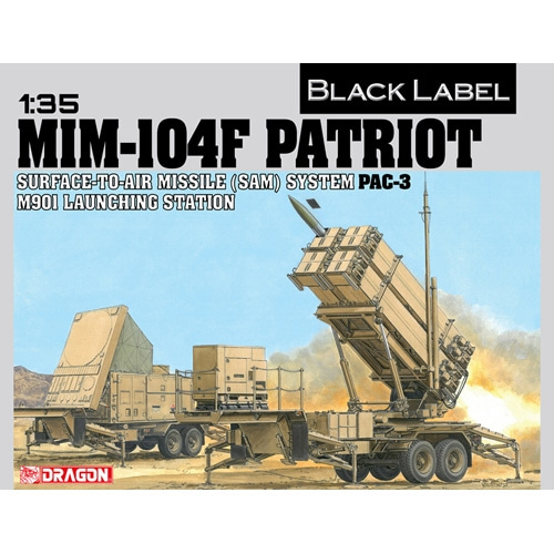 BD3563 1/35 MIM-104F PATRIOT SURFACE-TO-AIR MISSILE (SAM) SYSTEM PAC-3 M901 LAUNCHING STATION (Black Label)